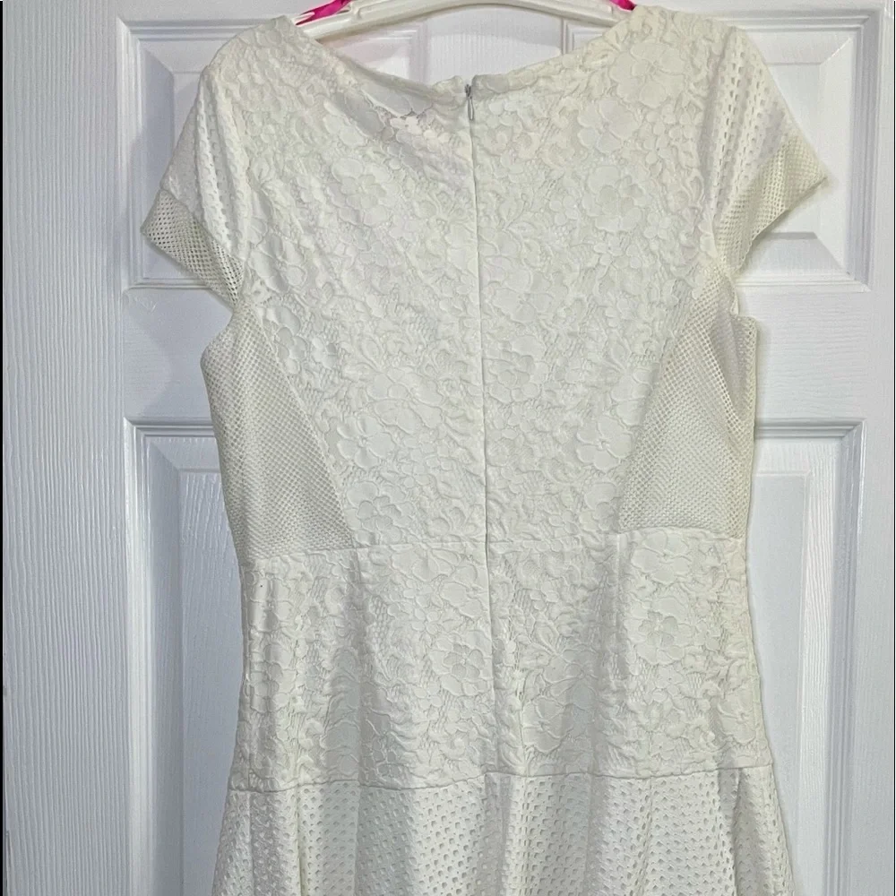 Betsey Johnson lace cow neck dress - Picture 2 of 9